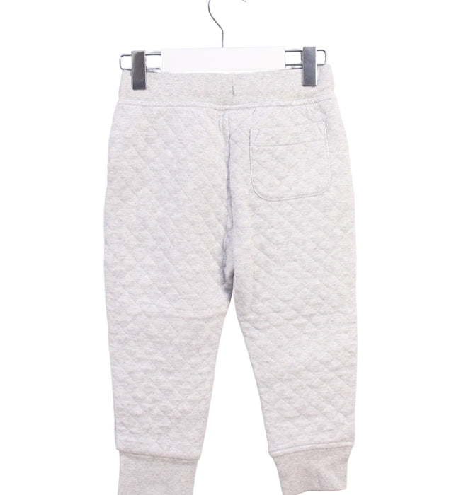 A White Sweatpants from Crewcuts in size 3T for girl. (Back View)