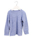 A Blue Crewneck Sweatshirts from Crewcuts in size 3T for girl. (Front View)