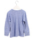 A Blue Crewneck Sweatshirts from Crewcuts in size 3T for girl. (Back View)