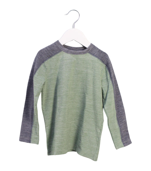 A Green Long Sleeve Tops from Crewcuts in size 2T for boy. (Front View)