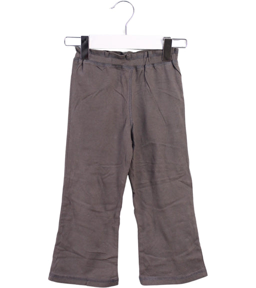 A Brown Casual Pants from Mini Mioche in size 2T for girl. (Front View)