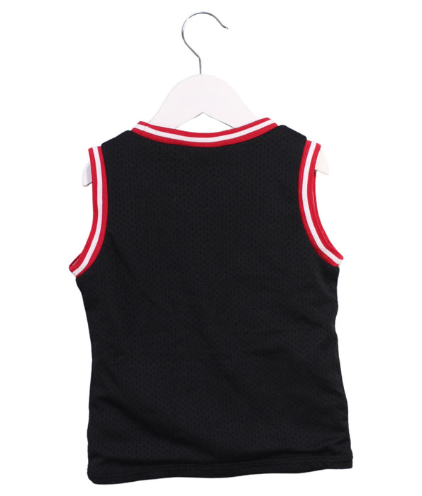 A Black Sleeveless Tops from Air Jordan in size 4T for boy. (Back View)
