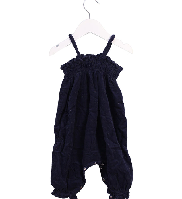 A Navy Sleeveless Jumpsuits from Country Road in size 6-12M for girl. (Back View)