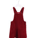 A Burgundy Overall Dresses from Jacadi in size 8Y for girl. (Front View)