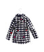 A Black Rain Jackets from Jacadi in size 8Y for girl. (Back View)