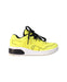 A Yellow Sneakers from Geox in size 7Y for boy. (Back View)