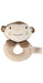 A Beige Musical Toys & Rattles from Organic Natural Charm in size O/S for neutral. (Front View)