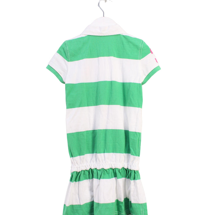 A Green Short Sleeve Dresses from Ralph Lauren in size 5T for girl. (Back View)