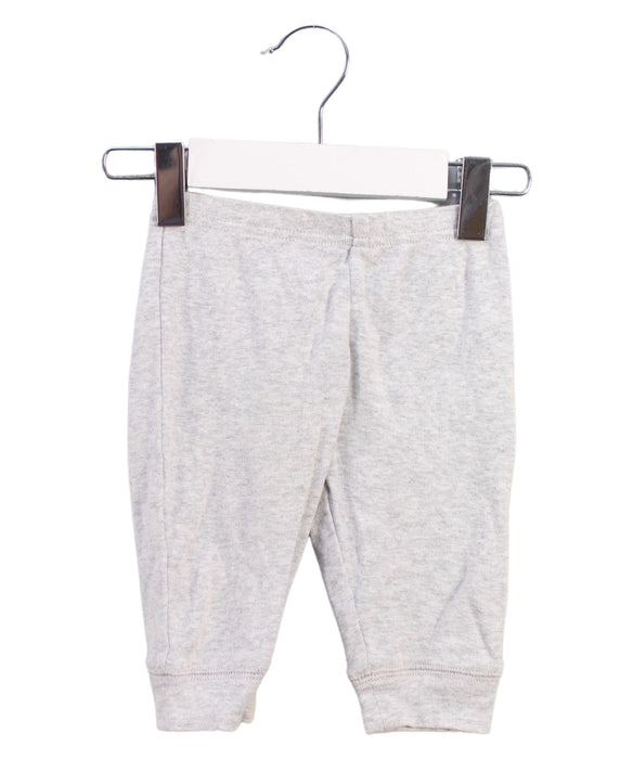 A Grey Casual Pants from Seed in size 3-6M for neutral. (Front View)