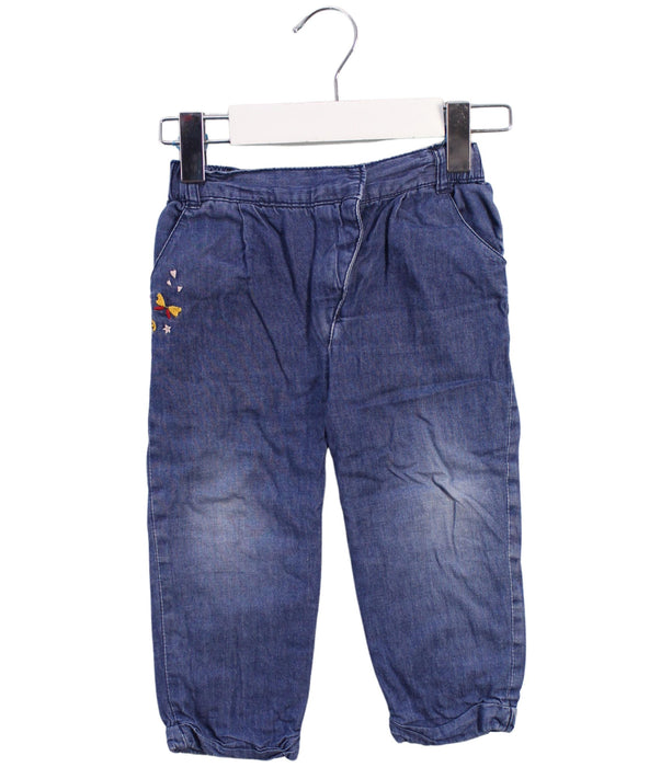 A Blue Casual Pants from Sergent Major in size 12-18M for boy. (Front View)