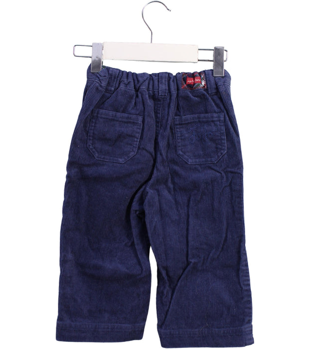 A Blue Casual Pants from Jojo Maman Bébé in size 12-18M for boy. (Back View)