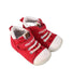 A Red Sneakers from Miki House in size 7Y for neutral. (Front View)