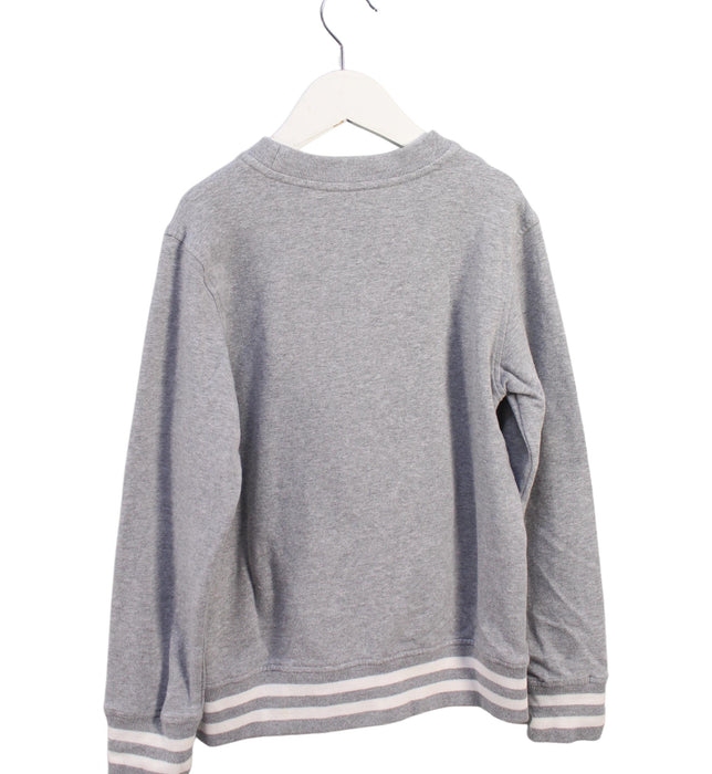 A Grey Crewneck Sweatshirts from Moschino in size 10Y for boy. (Back View)