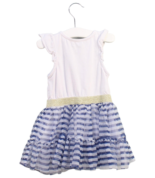 A Blue Short Sleeve Dresses from Juicy Couture in size 2T for girl. (Back View)