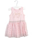 A Pink Sleeveless Dresses from Juicy Couture in size 2T for girl. (Front View)