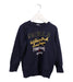 A Navy Crewneck Sweatshirts from Miki House in size 4T for boy. (Front View)