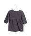 A Grey Long Sleeve Dresses from DPAM in size 6-12M for girl. (Front View)