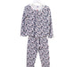 A White Pyjama Sets from Petit Bateau in size 8Y for girl. (Front View)