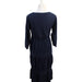 A Navy Long Sleeve Dresses from Mamalicious in size S for maternity. (Back View)