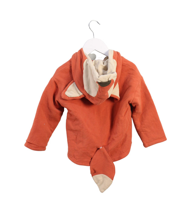 A Orange Lightweight Jackets from Naomi Wear in size 3T for boy. (Back View)