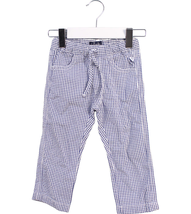 A Blue Casual Pants from Il Gufo in size 12-18M for boy. (Front View)