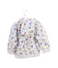 A White Zippered Sweatshirts from Petit Bateau in size 2T for girl. (Back View)