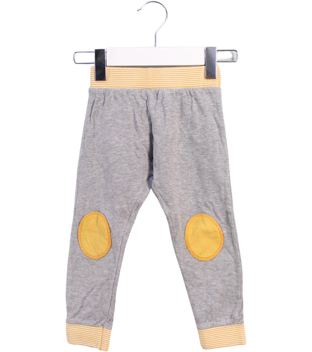 A Yellow Sweatpants from Petit Bateau in size 2T for girl. (Front View)