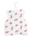 A White Sleeveless Tops from Petit Bateau in size 2T for girl. (Back View)