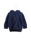 A Black Zippered Sweatshirts from Petit Bateau in size 12-18M for boy. (Front View)