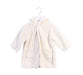 A White Bathrobes from Bonpoint in size 6-12M for girl. (Front View)