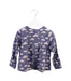 A Purple Long Sleeve Tops from Juliet & the Band in size 4T for girl. (Front View)