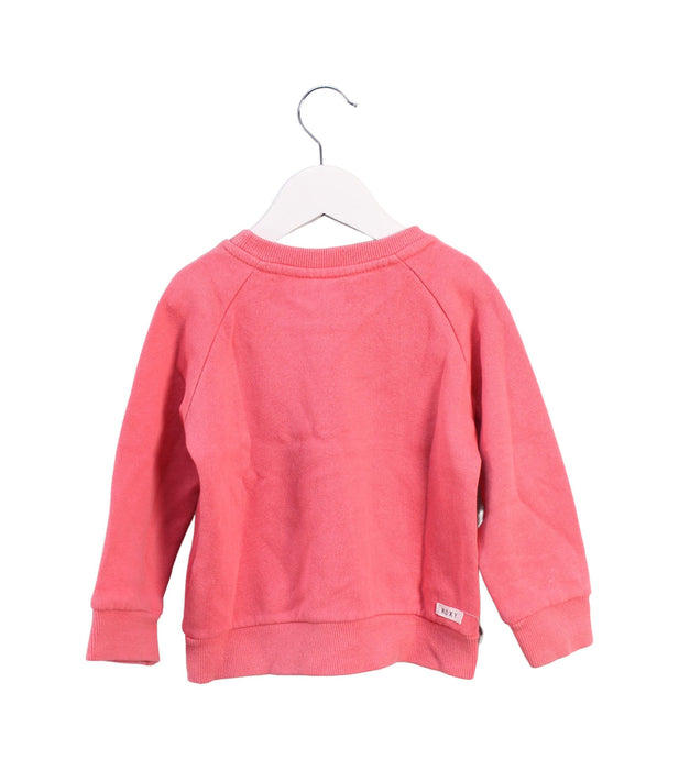 A Pink Crewneck Sweatshirts from Roxy in size 2T for girl. (Back View)