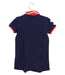 A Navy Short Sleeve Rompers from Ralph Lauren in size 6-12M for boy. (Back View)