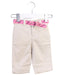 A White Shorts from Ralph Lauren in size 6-12M for girl. (Front View)