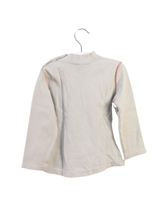 A Grey Long Sleeve Tops from Dior in size 2T for neutral. (Back View)