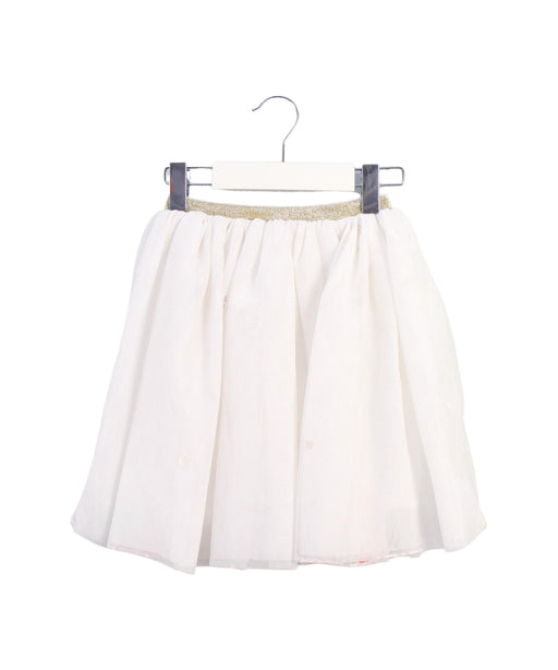 A White Short Skirts from Meri Meri in size 3T for girl. (Front View)