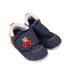 A Blue Sneakers from Miki House in size 18-24M for boy. (Front View)