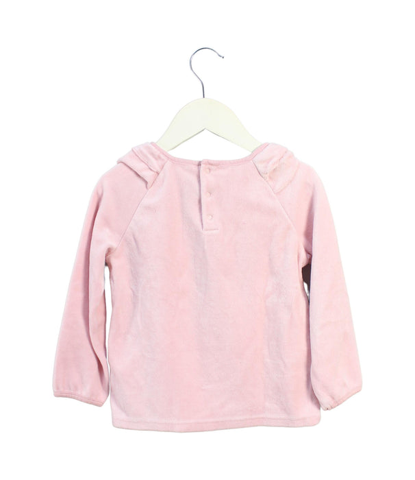 A Pink Long Sleeve Tops from Sergent Major in size 4T for girl. (Back View)