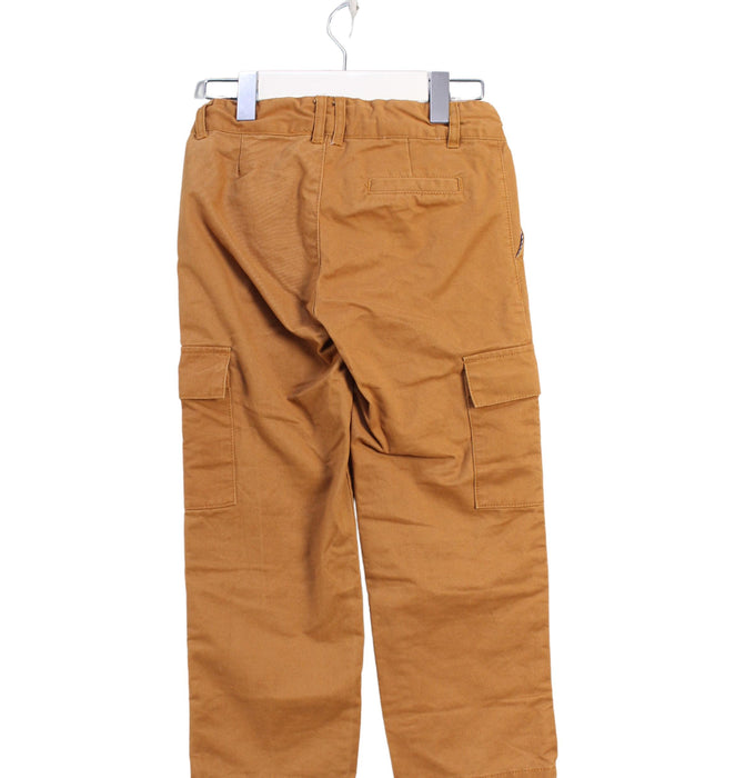 A Brown Casual Pants from Jacadi in size 4T for boy. (Back View)