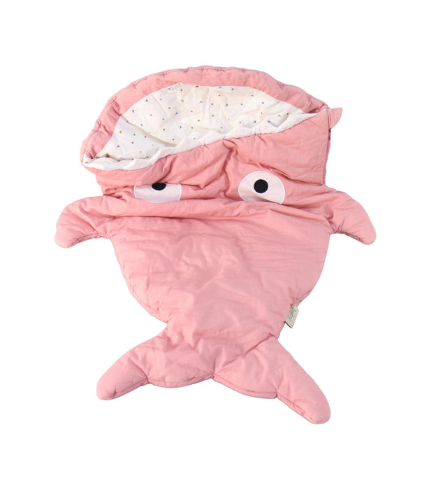 A Pink Sleepsacs from Baby Bites Barcelona in size 0-3M for girl. (Front View)