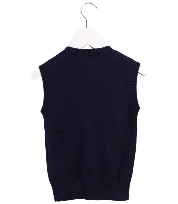 A Navy Sweater Vests from Nicholas & Bears in size 3T for boy. (Back View)