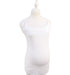 A White Sleeveless Tops from Seraphine in size S for maternity. (Front View)