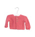 A Pink Cardigans from Petit Bateau in size 0-3M for girl. (Front View)