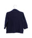 A Navy Zippered Sweatshirts from Ralph Lauren in size 6-12M for boy. (Back View)