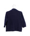A Navy Zippered Sweatshirts from Ralph Lauren in size 6-12M for boy. (Back View)