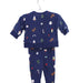 A Navy Pyjama Sets from Hanna Andersson in size 0-3M for boy. (Back View)