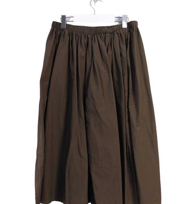 A Brown Mid Skirts from Mayarya in size O/S for maternity. (Back View)