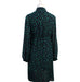 A Green Long Sleeve Dresses from Mayarya in size S for maternity. (Back View)