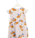 A White Short Sleeve Dresses from Mini Rodini in size 3T for girl. (Back View)