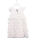 A White Sleeveless Dresses from Hanna Andersson in size 2T for girl. (Back View)